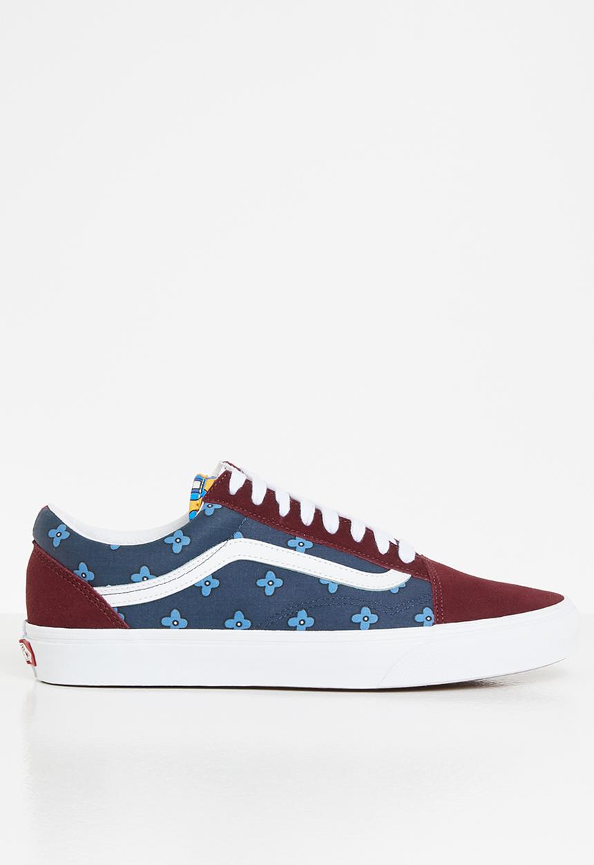 Vans - Old skool - (tie print mix) port royale/multi