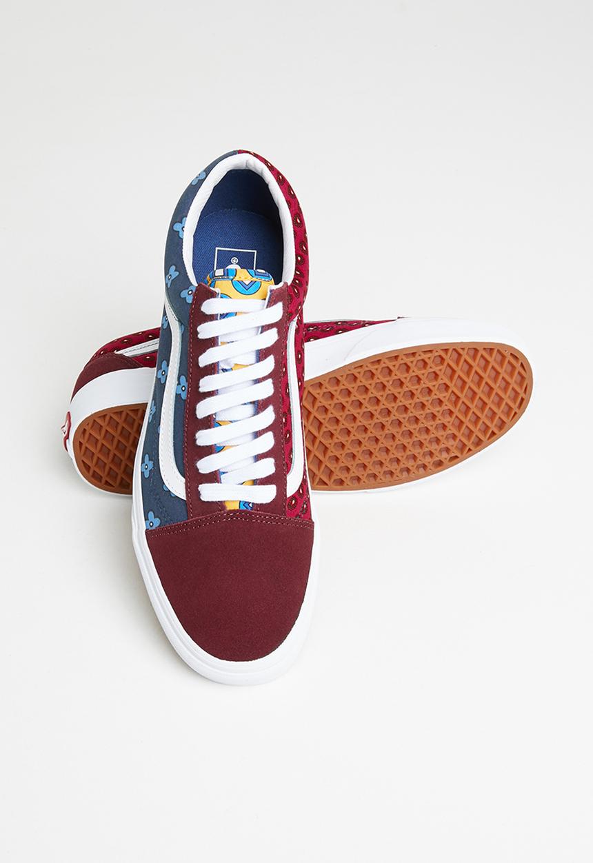 Vans - Old skool - (tie print mix) port royale/multi