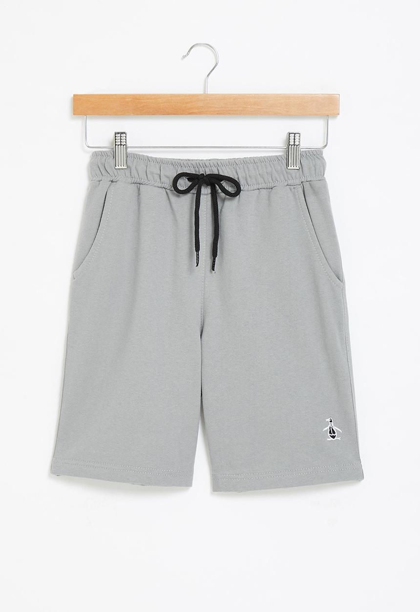 Original Penguin - Boys pete penguin short - grey