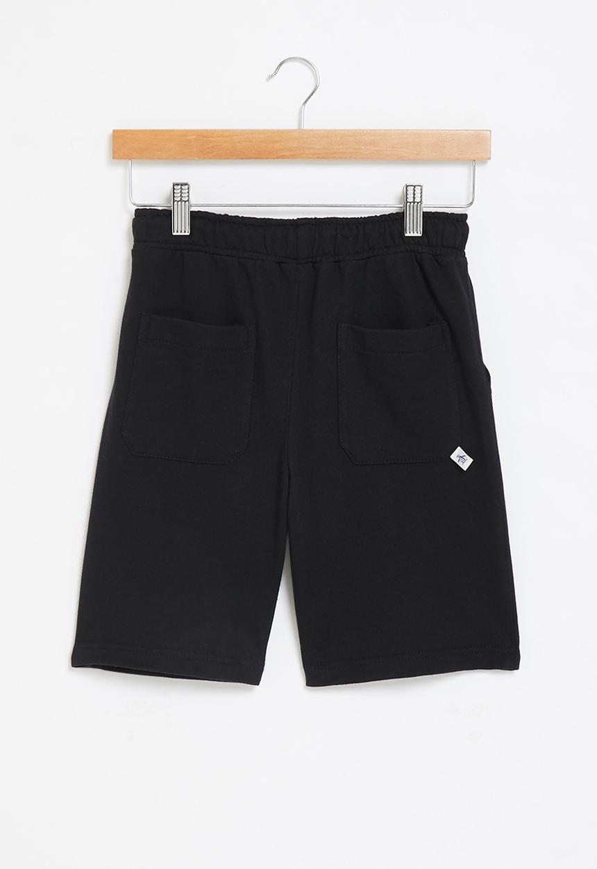 Original Penguin - Boys pete word short - black