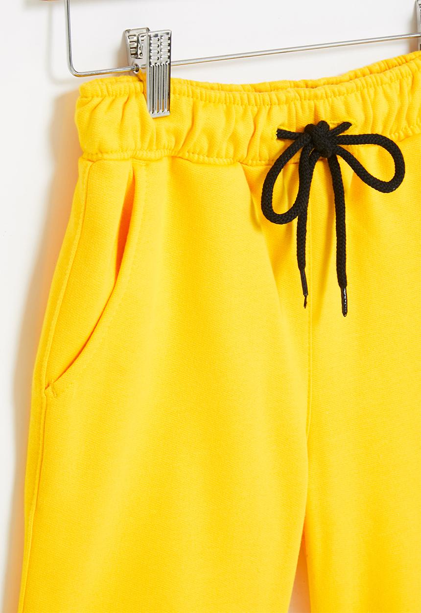 Original Penguin - Boys pete word short - yellow