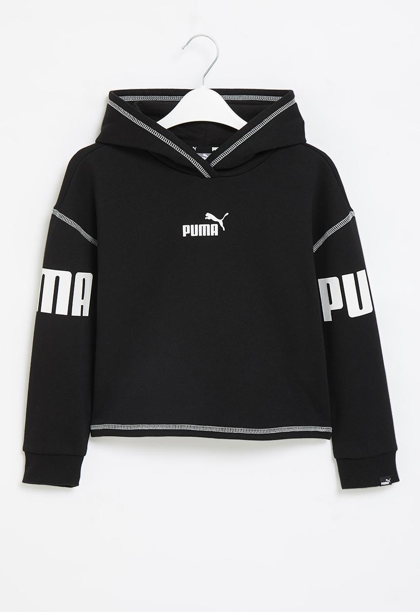 PUMA - Puma power hoodie fl g - black