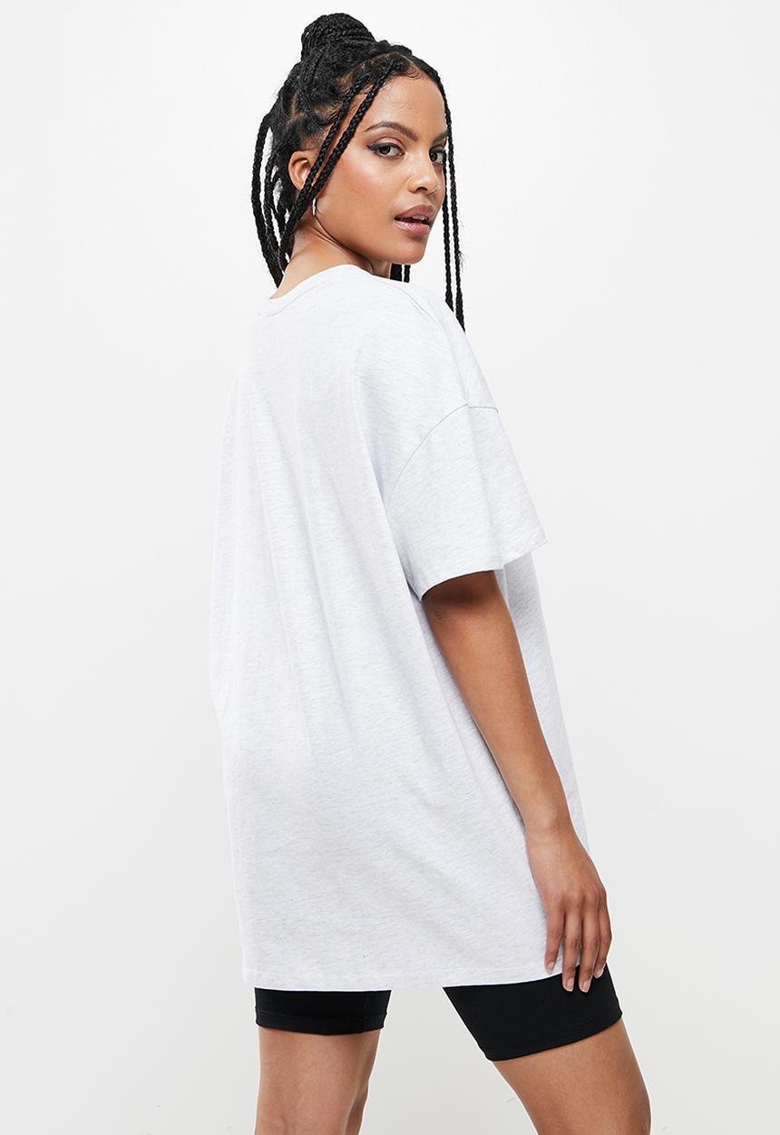 Factorie - Original relaxed graphic tee - silver marle/atlanta