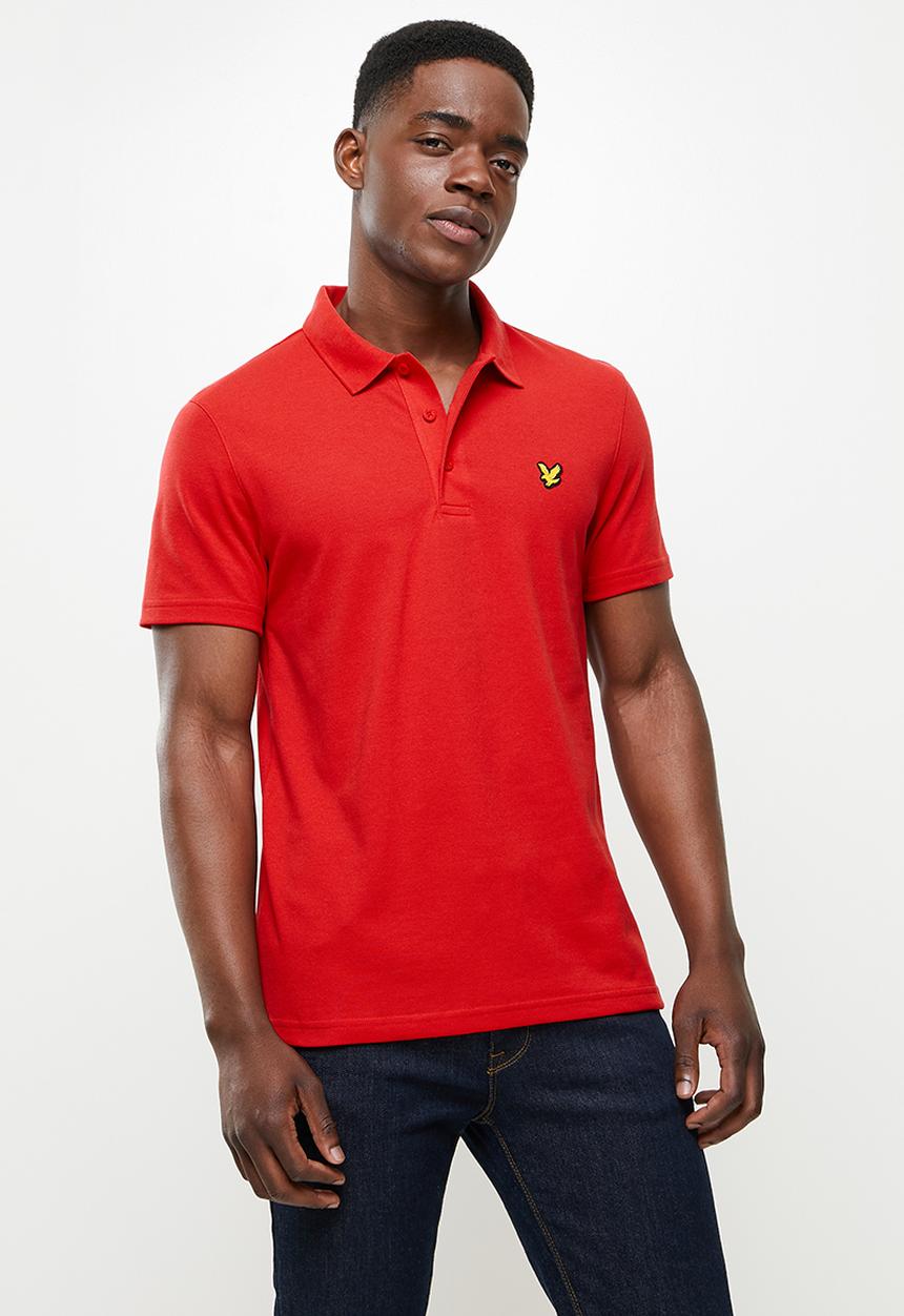 Lyle & Scott - Sport short sleeve polo - red