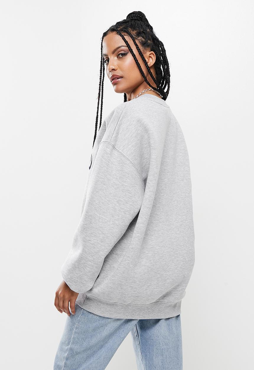 Factorie - Os graphic crew 1 - grey marle/oakland