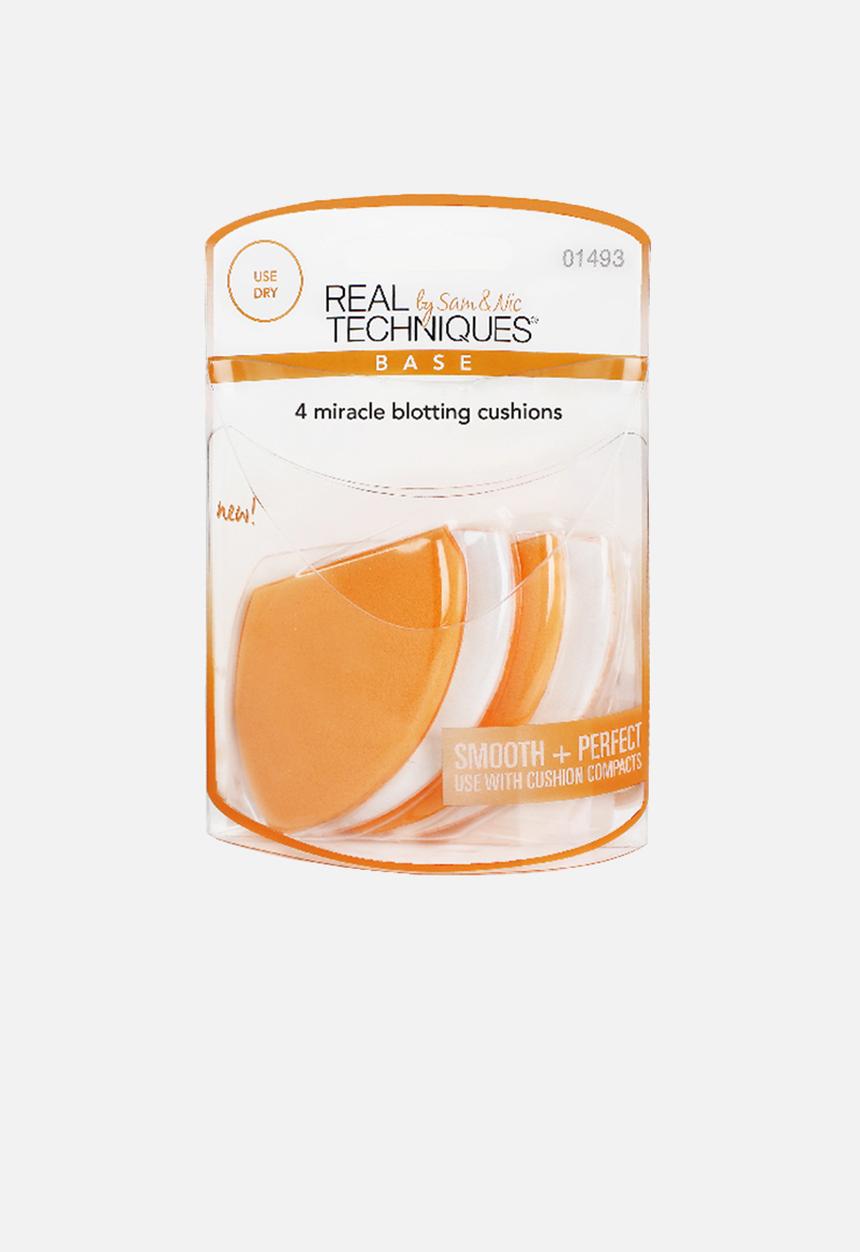 REAL TECHNIQUES - Miracle Blotting Cushions - 4 Pack