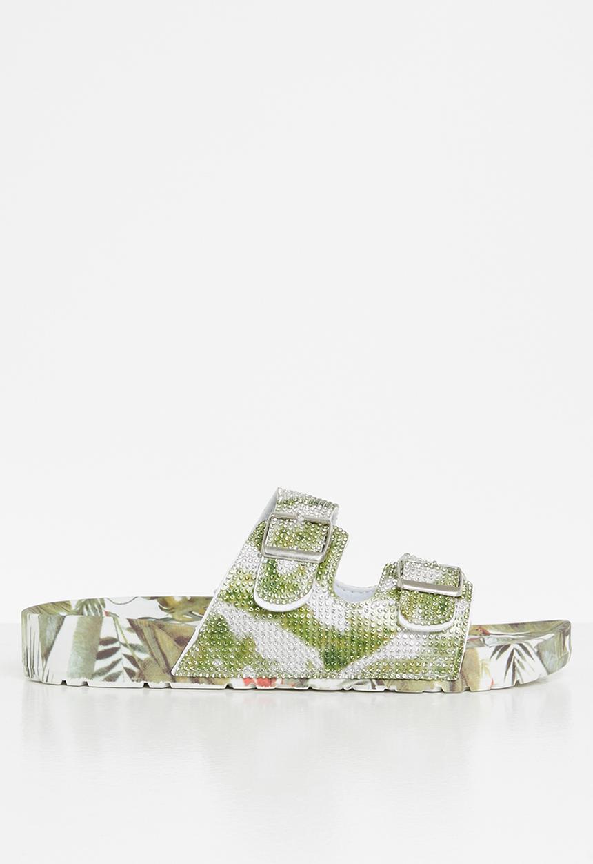 SISSY BOY - Love bird slide slide - white & green
