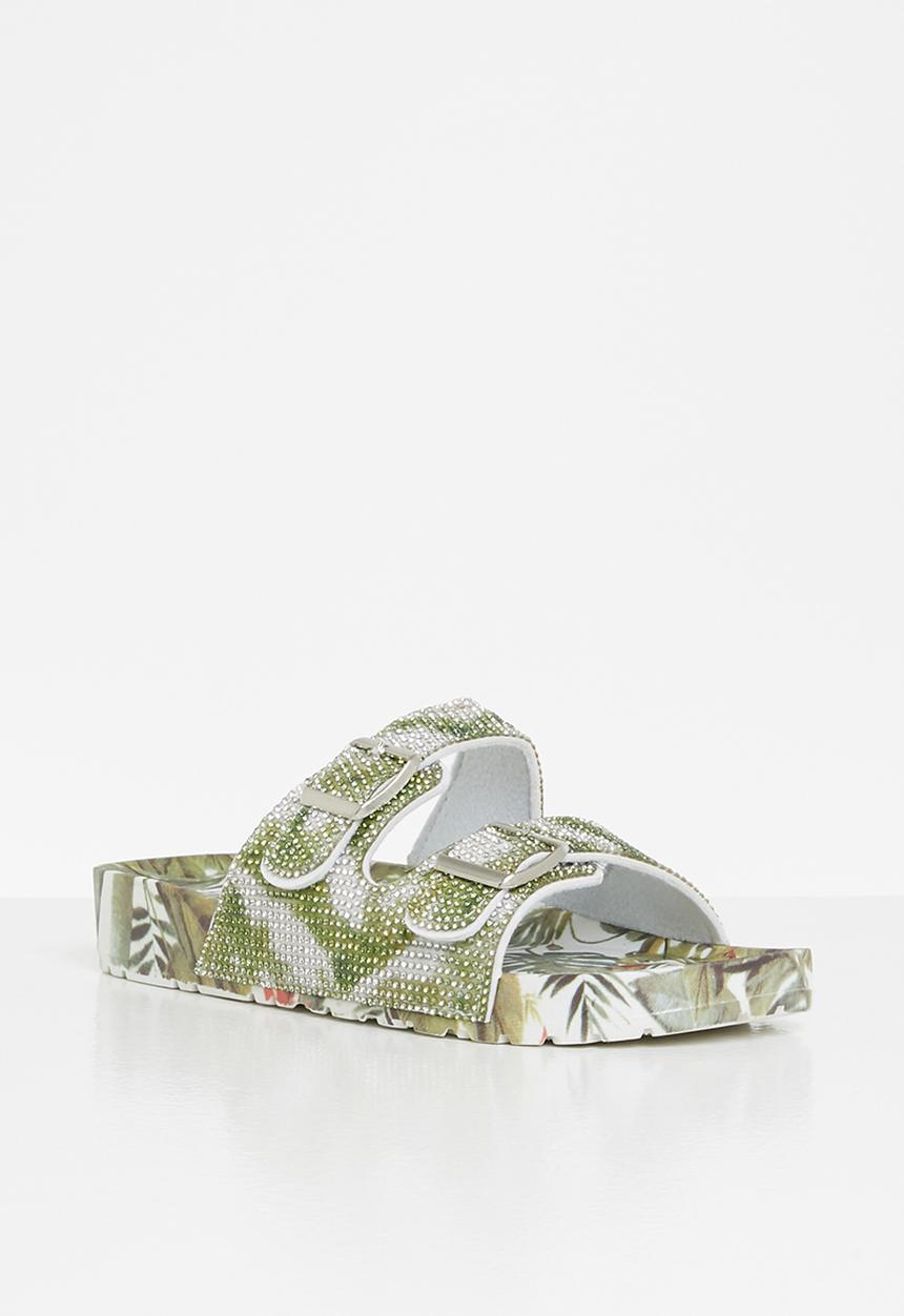 SISSY BOY - Love bird slide slide - white & green