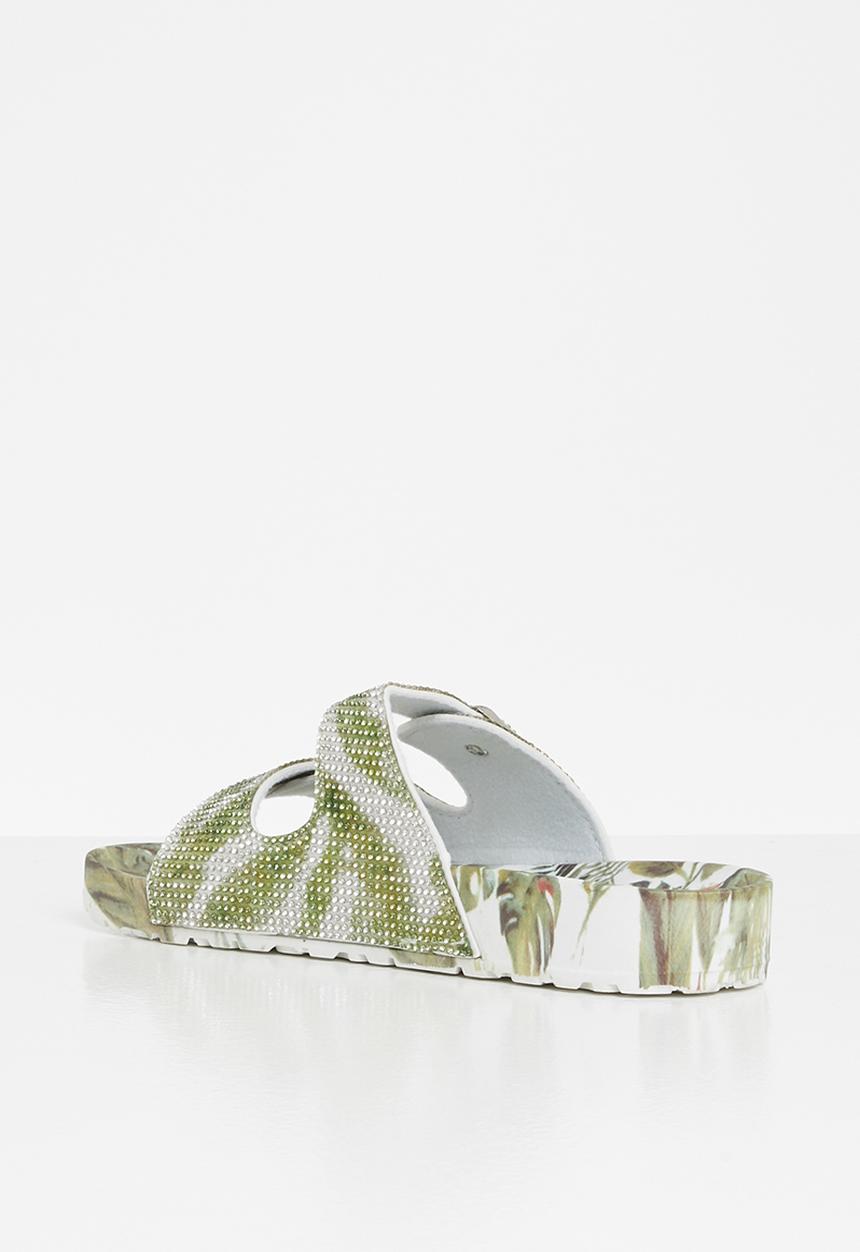 SISSY BOY - Love bird slide slide - white & green
