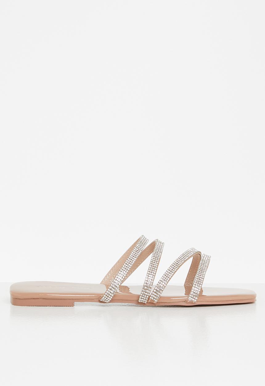 SISSY BOY - Patent it sandal - neutral 