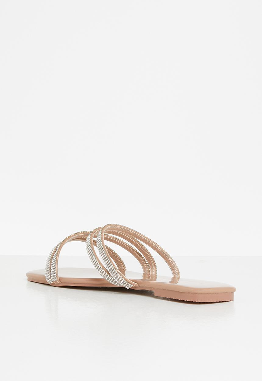 SISSY BOY - Patent it sandal - neutral 