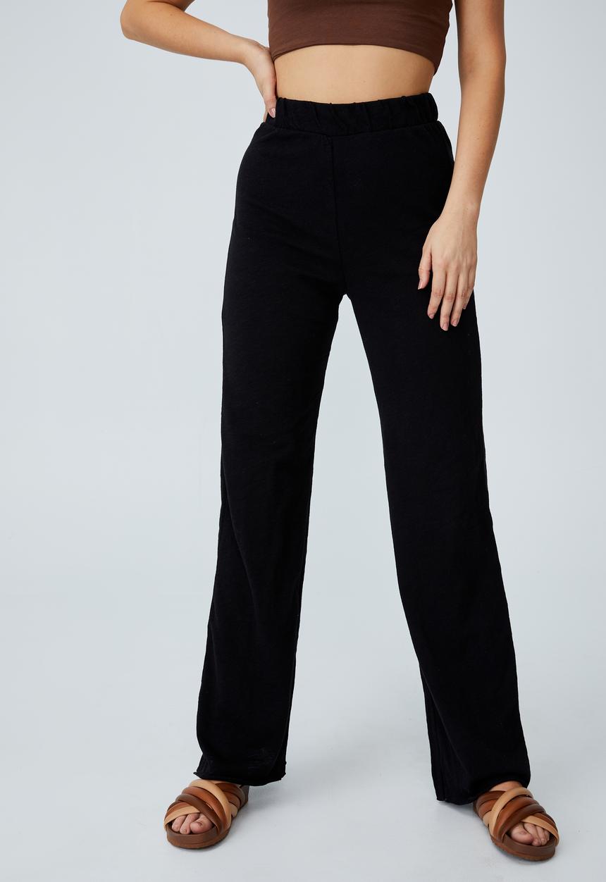 Cotton On - April wide leg pants - black