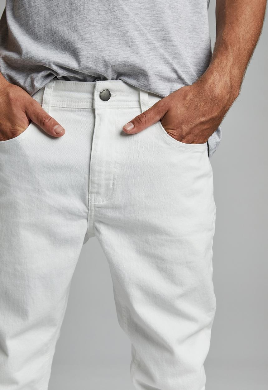 Cotton On - Slim fit jean - white
