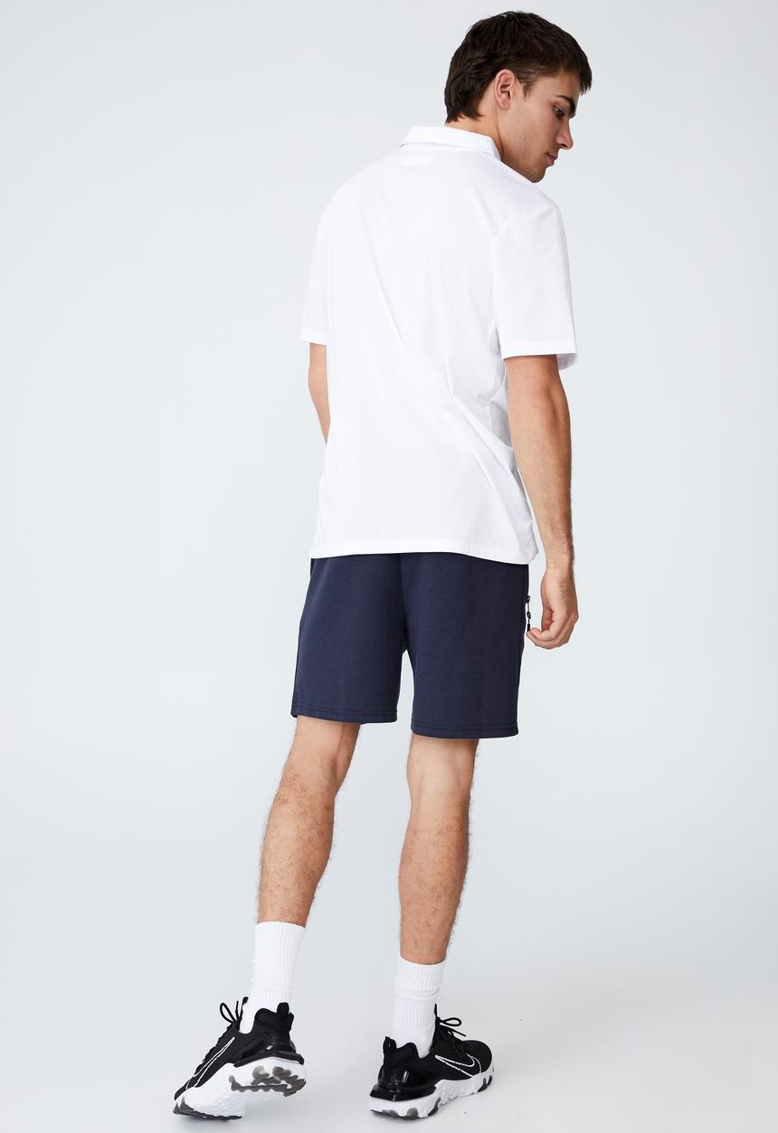 Cotton On - Active tech fleece short - navy