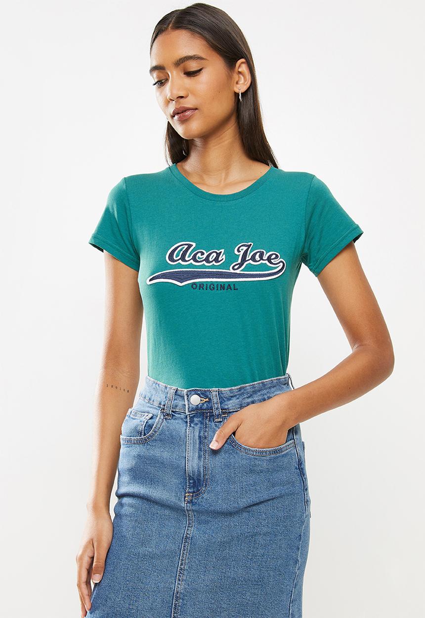 Aca Joe - Crew short sleeve tee - green