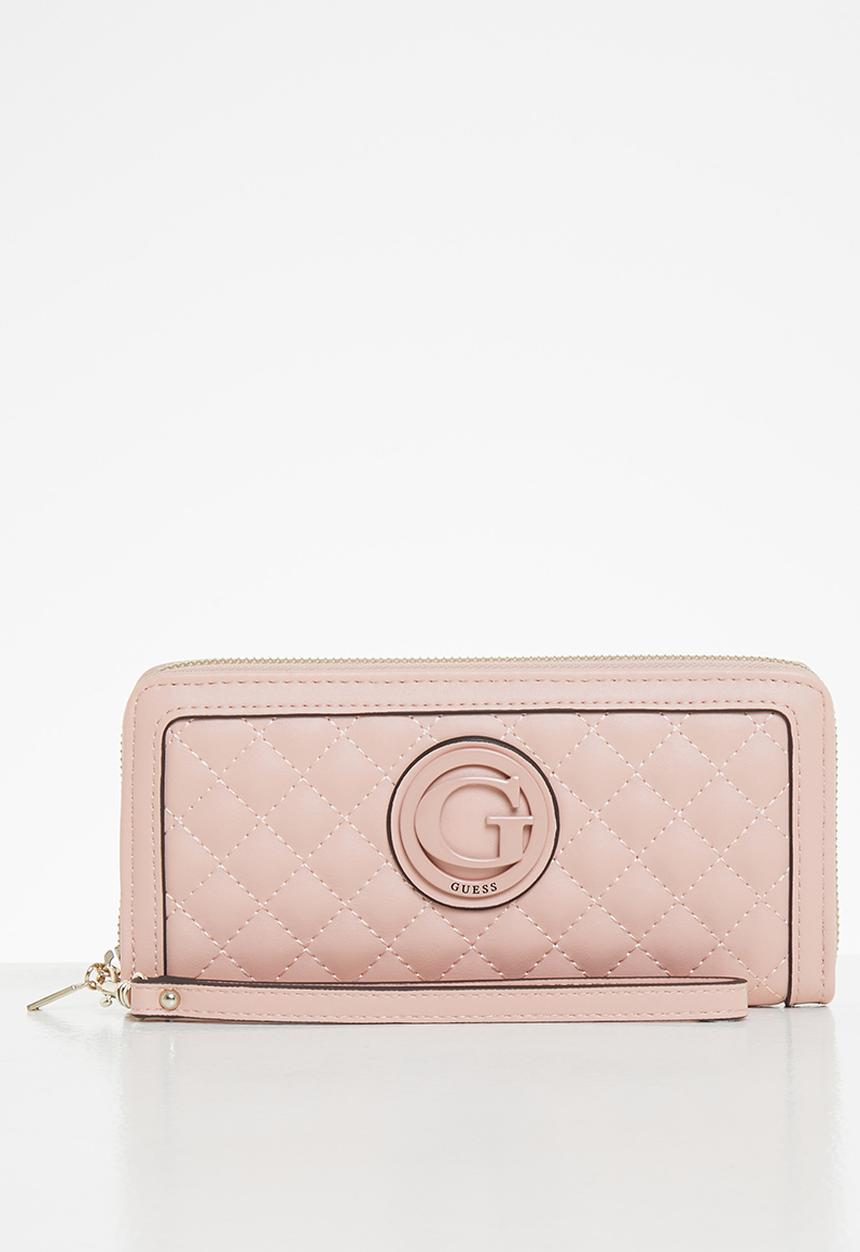 GUESS - Heyden slg large zip around - pink