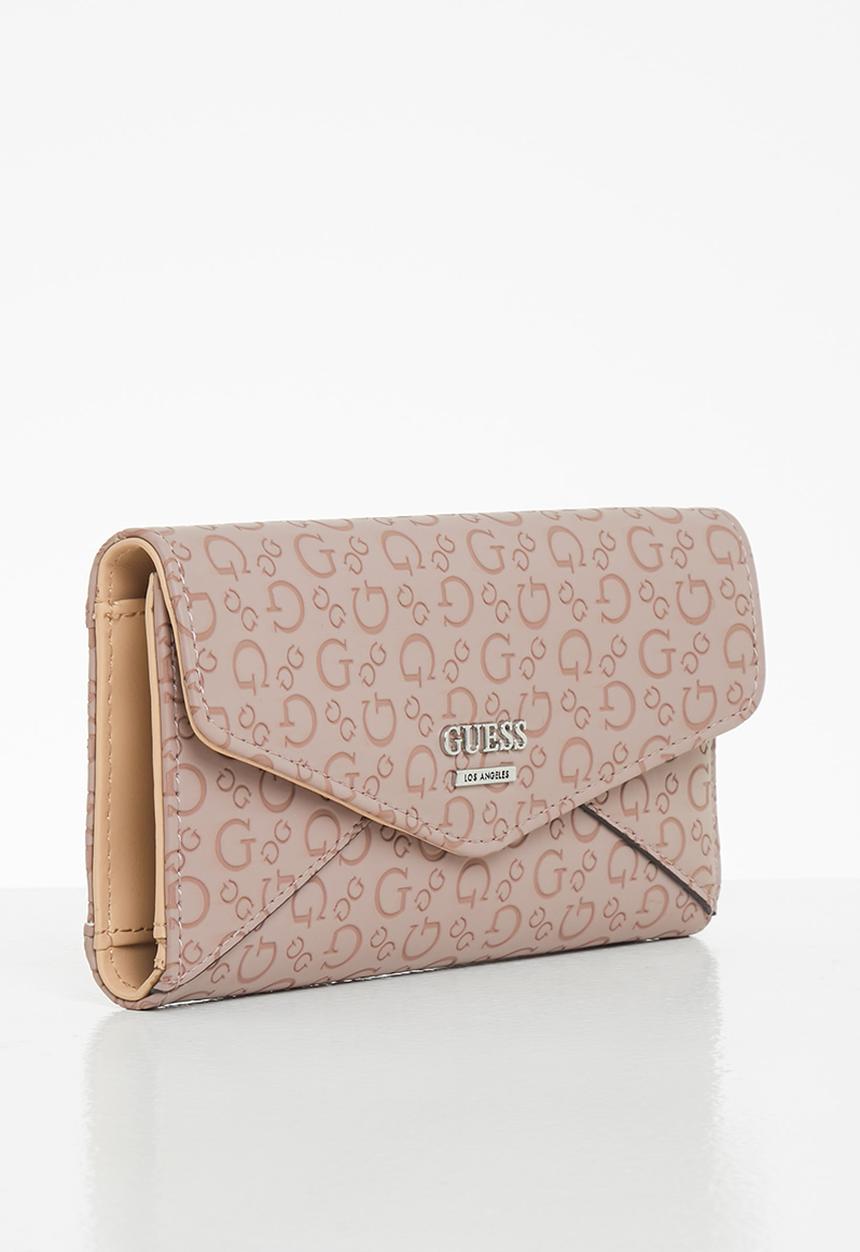 GUESS - Buoso slg slim clutch - pink 
