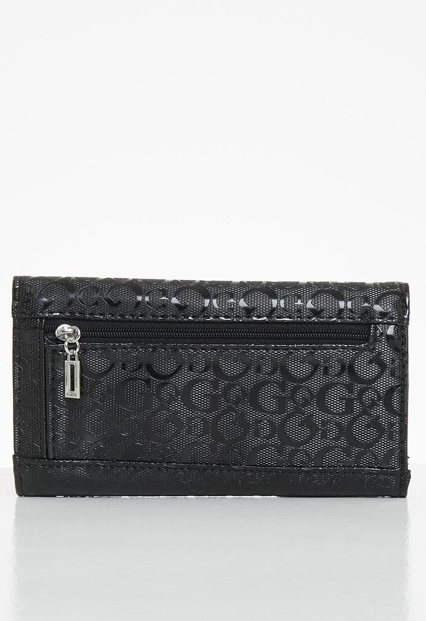 GUESS - Buoso slg slim clutch - black