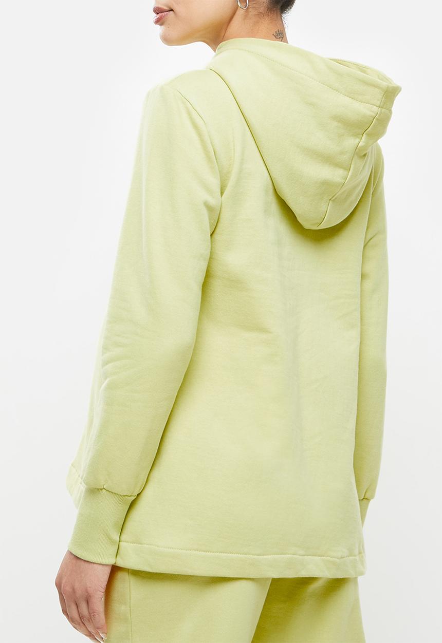 Superbalist - Maternity side slit hoodie - deep sage