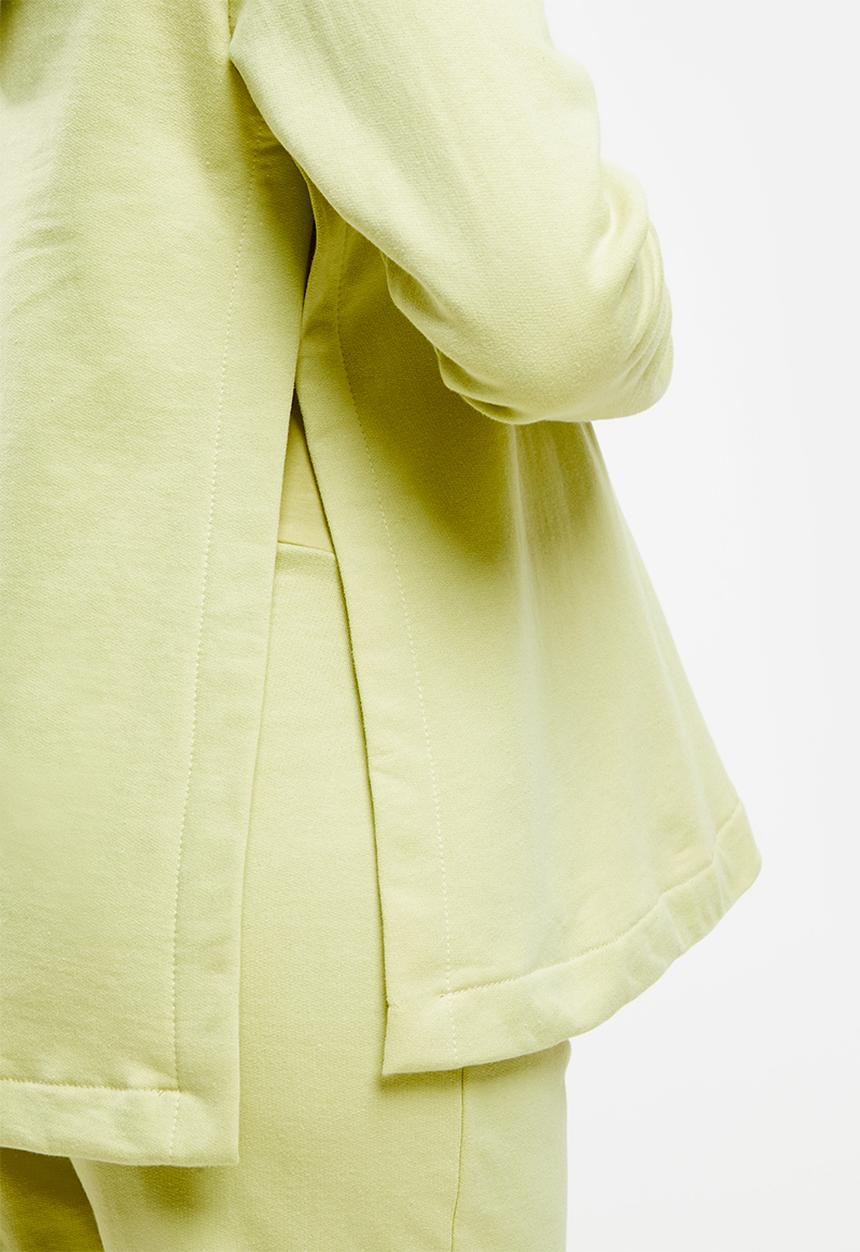 Superbalist - Maternity side slit hoodie - deep sage