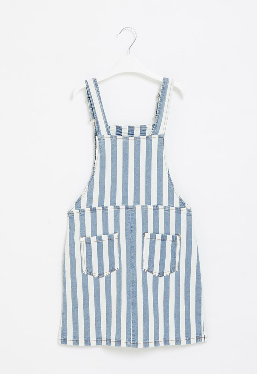GUESS - Bull denim romper skirt - blue