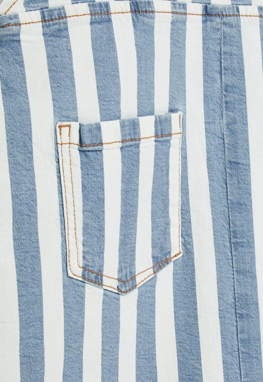 GUESS - Bull denim romper skirt - blue