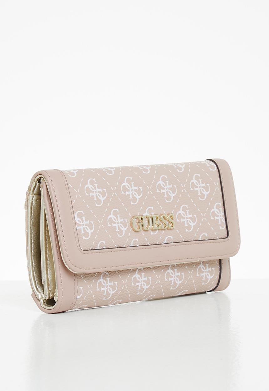 GUESS - Washington slg multi clutch - pink 