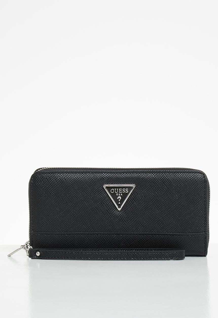 GUESS - Cordelia slg large zip around - black