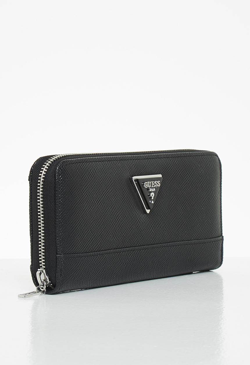 GUESS - Cordelia slg large zip around - black