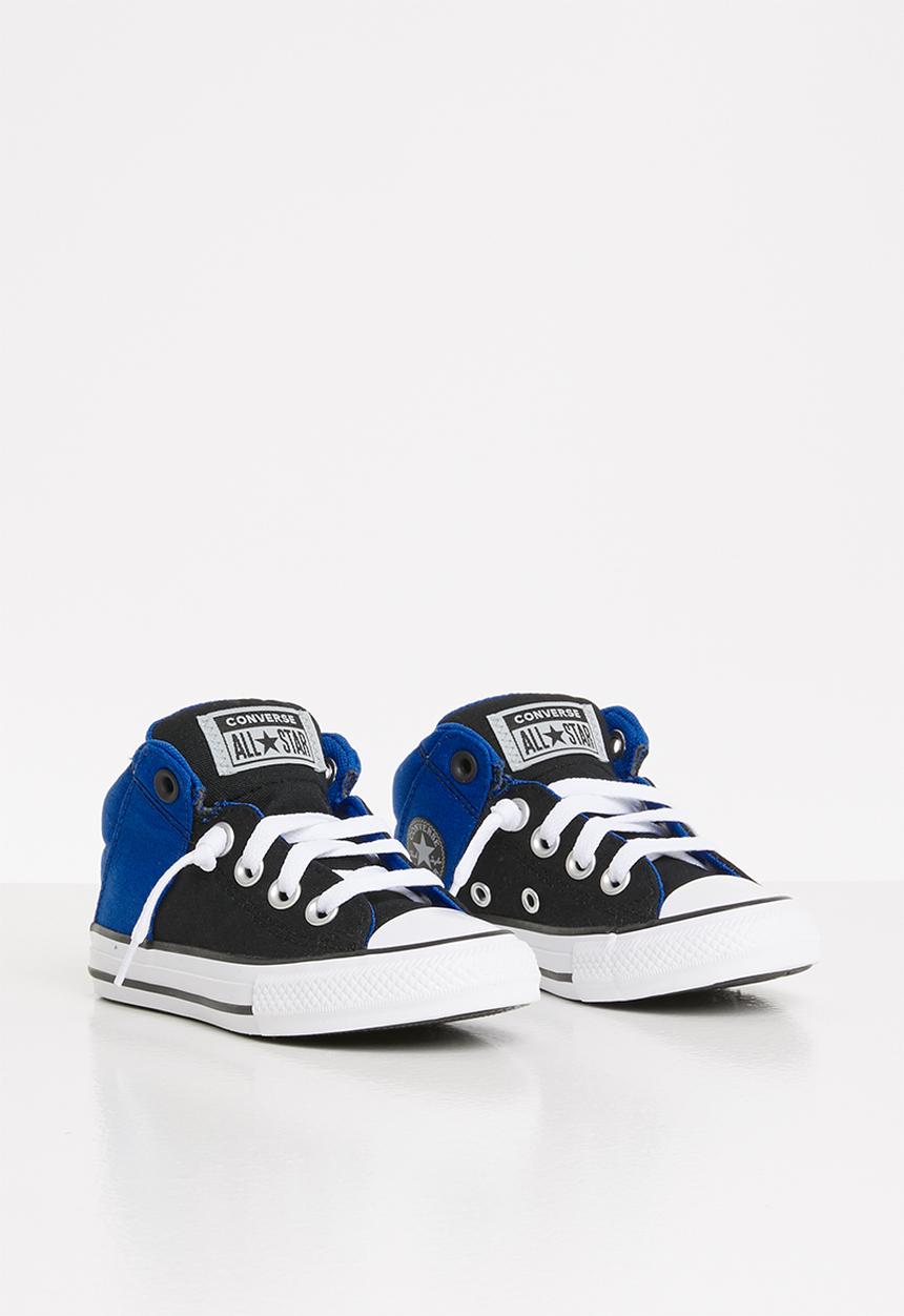 Converse - Chuck Taylor all star axel mid - black/game royal/white