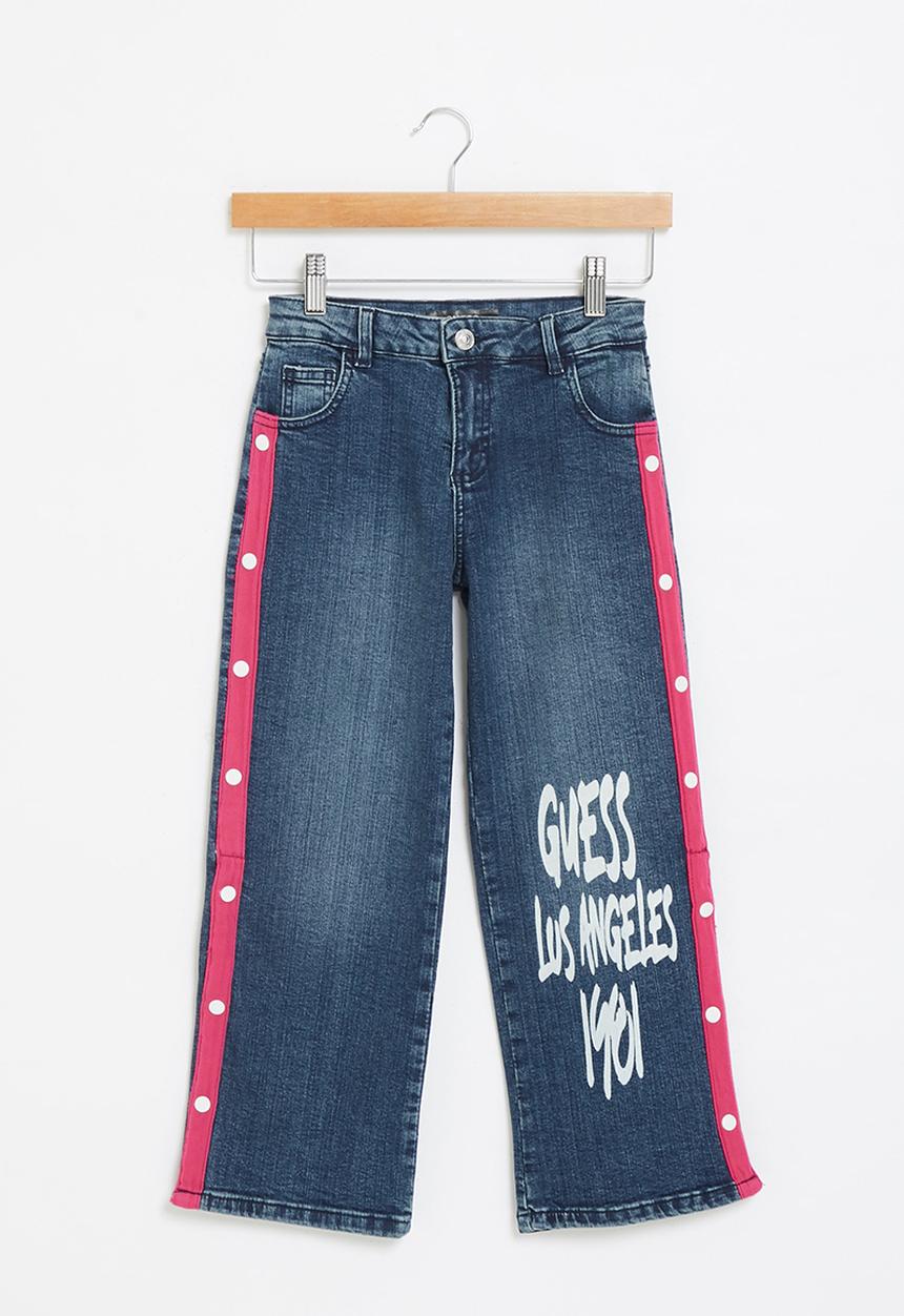 GUESS - Side popper jeans - blue