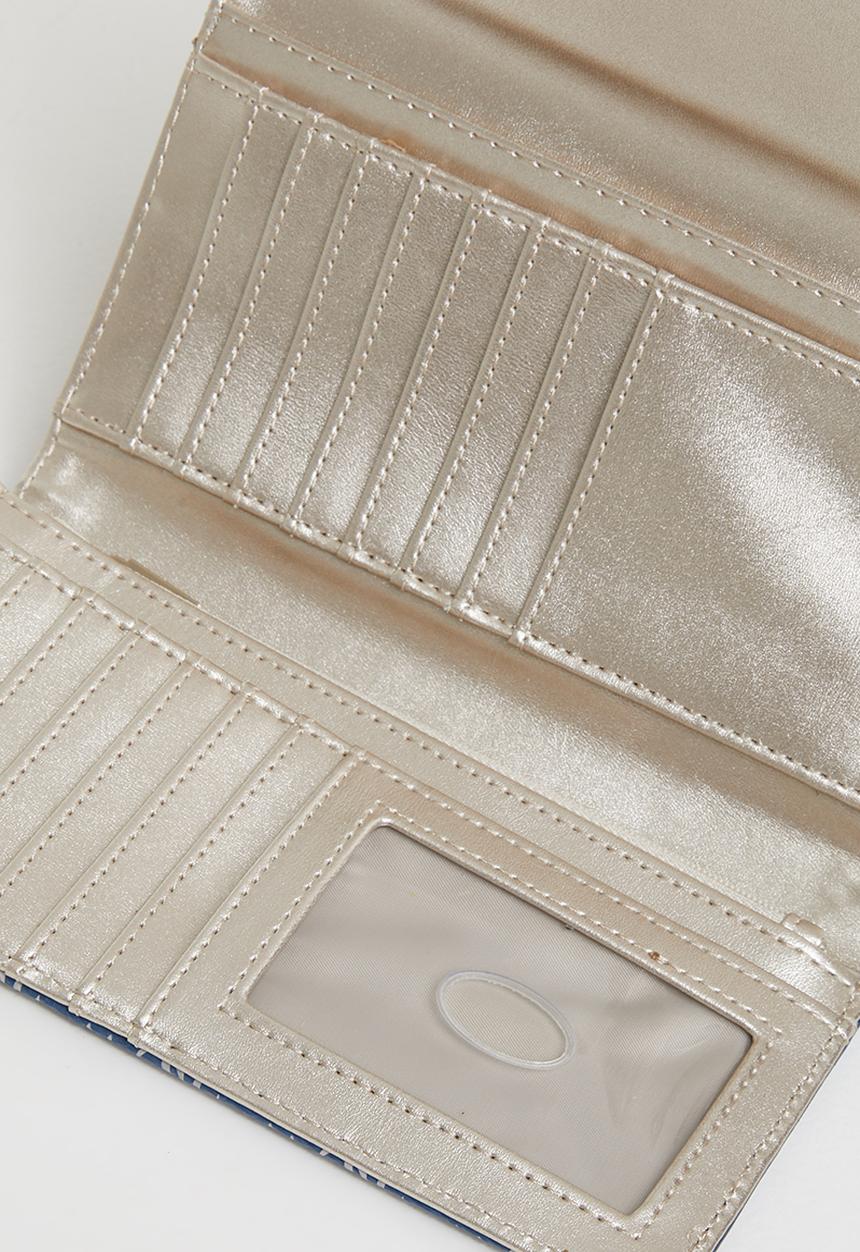 GUESS - Washington slg multi clutch - blue 