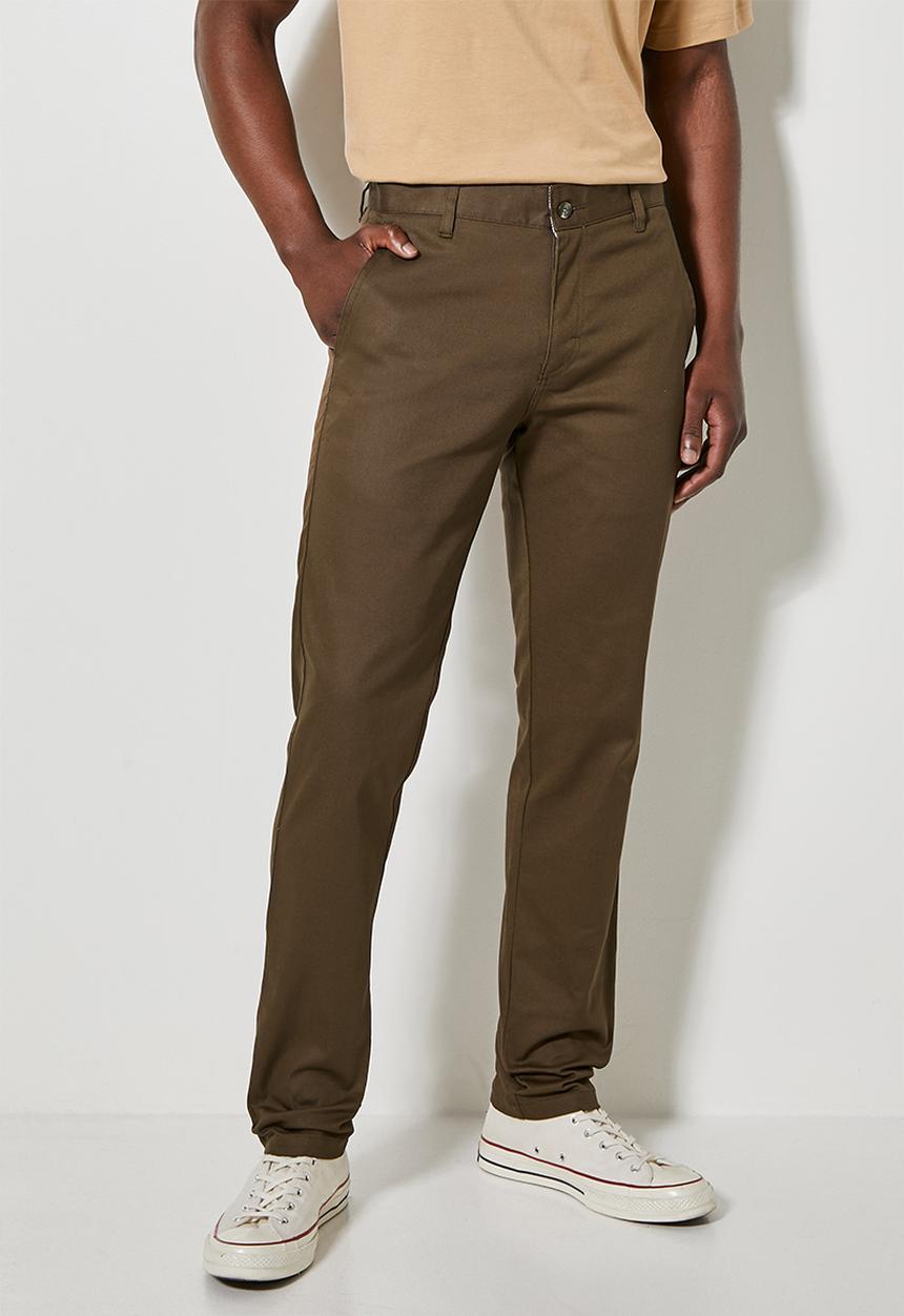 Superbalist - Caleb slim chino - brown