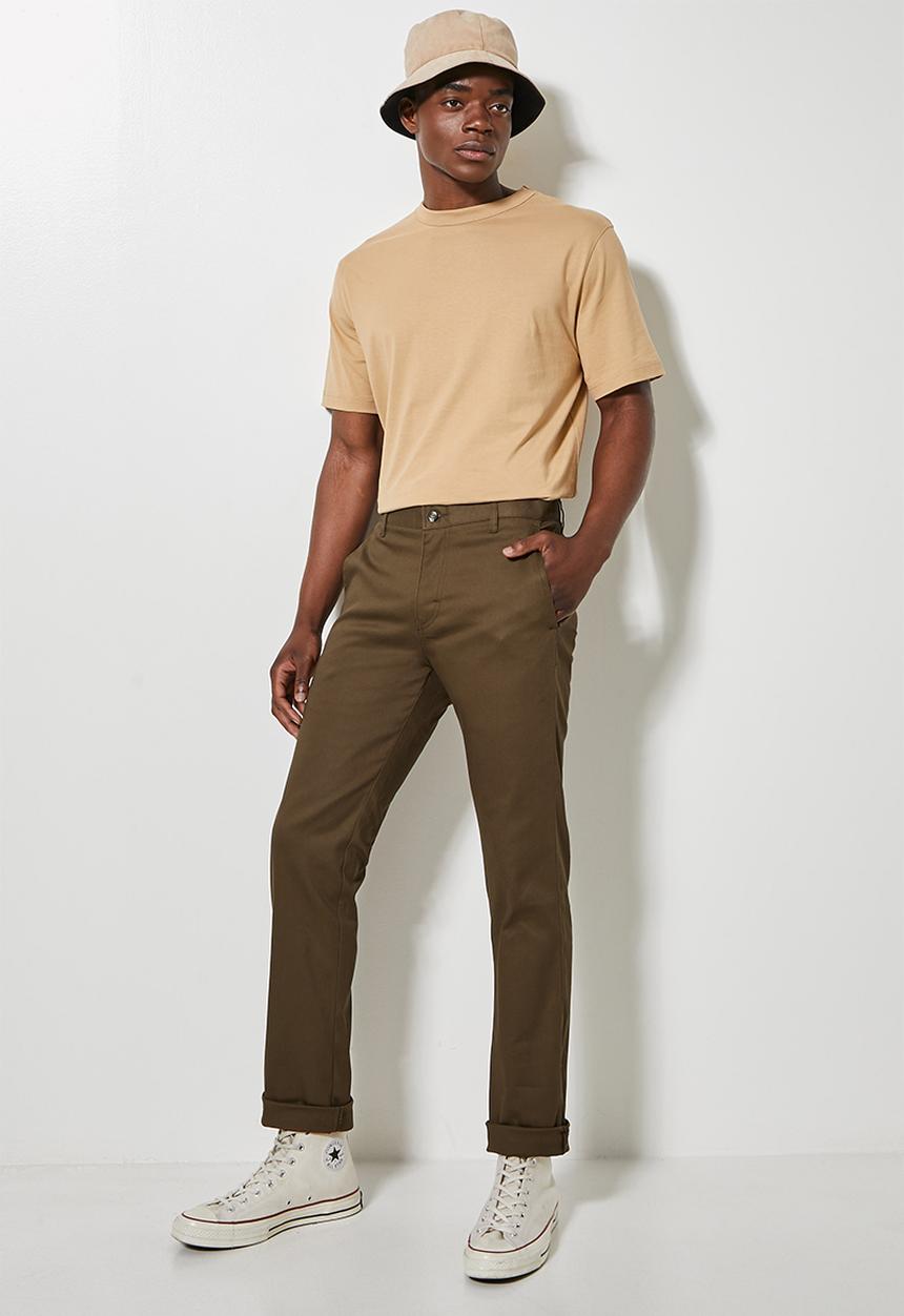Superbalist - Caleb slim chino - brown