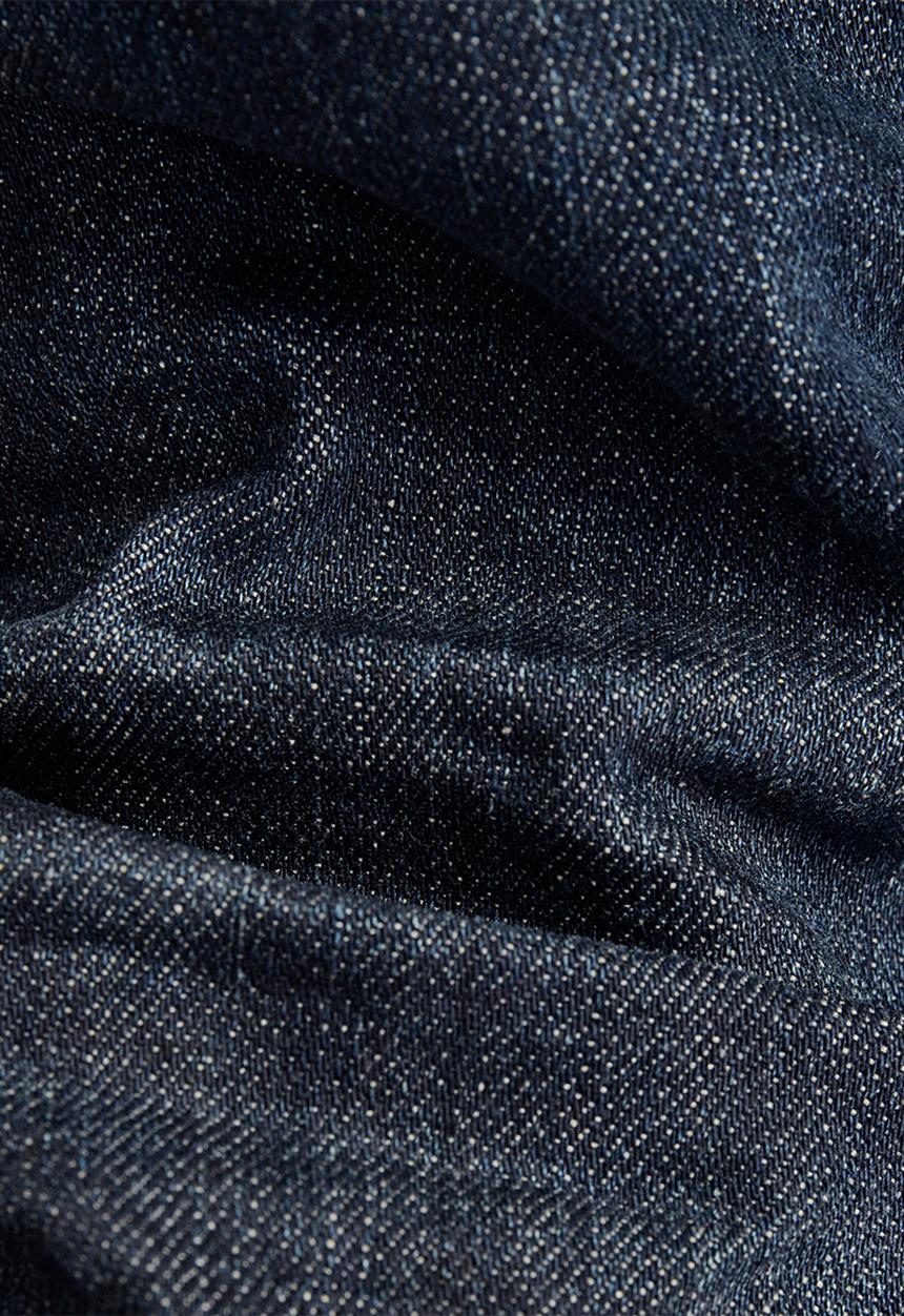 G-STAR - 3301 slim - worn in hale navy restored