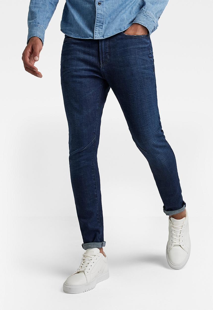 G-STAR - D-staq 3d slim - worn in ultramarine
