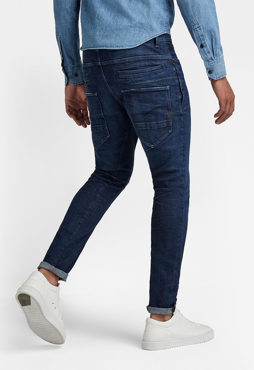 G-STAR - D-staq 3d slim - worn in ultramarine