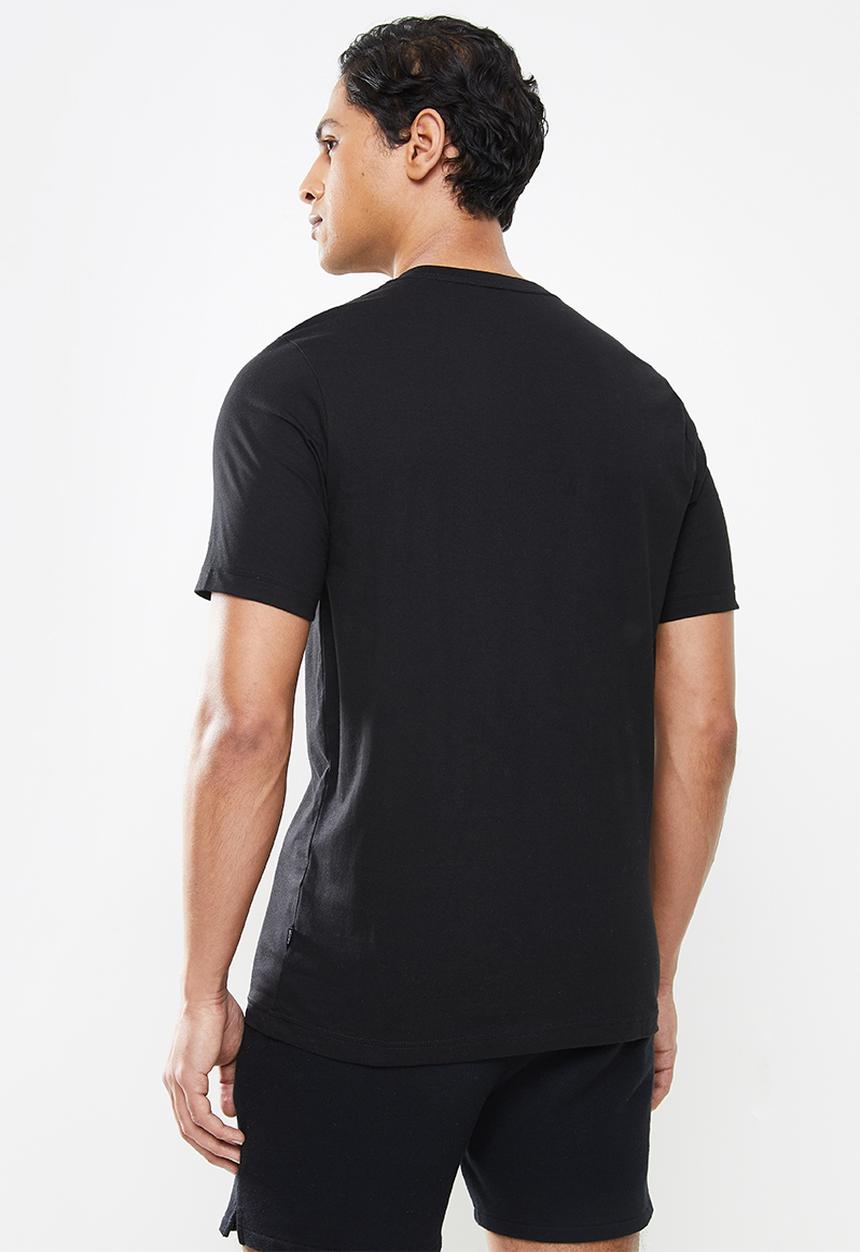 PUMA - Ess logo tee - cotton black
