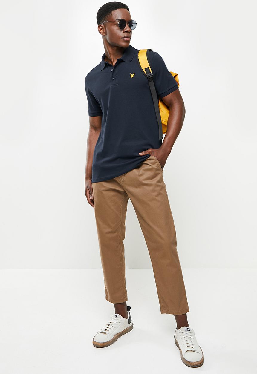 Lyle & Scott - Sleeve logo polo - navy