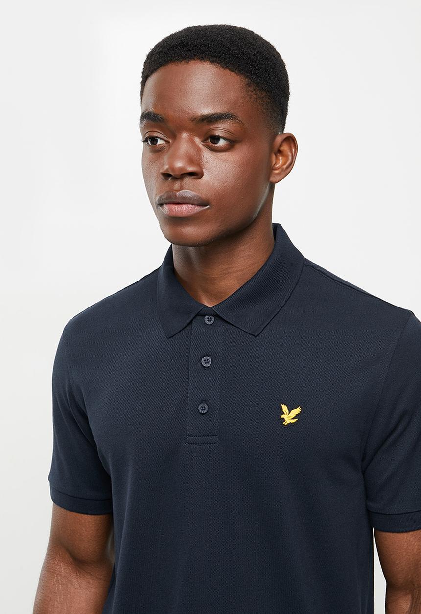 Lyle & Scott - Sleeve logo polo - navy