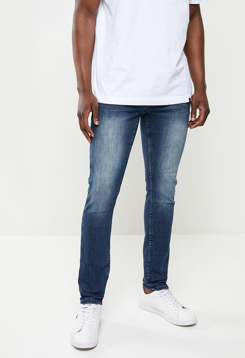 S.P.C.C - Dirty indigo feather fit skinny jeans - indigo