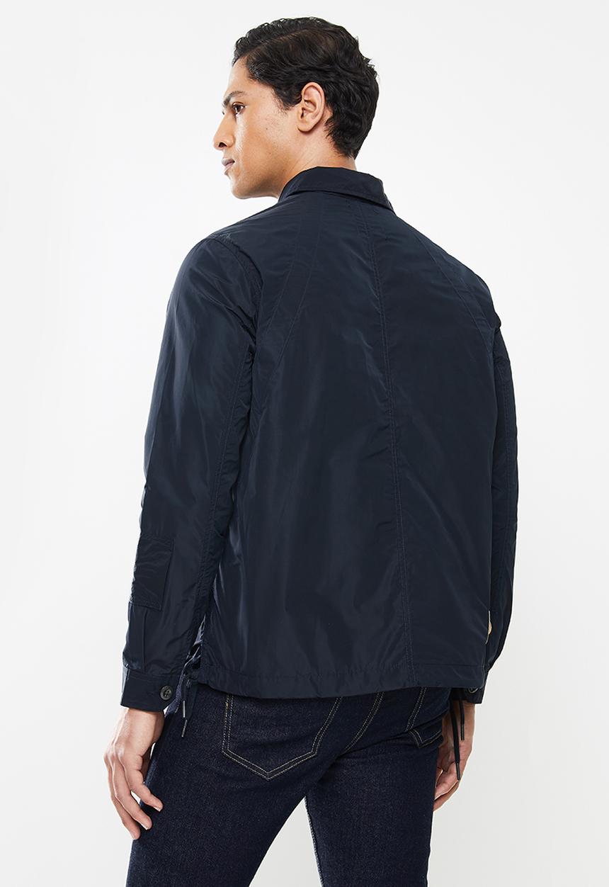 G-STAR - 2 Flap pocket relaxed long sleeve overshirt  - mazarine blue