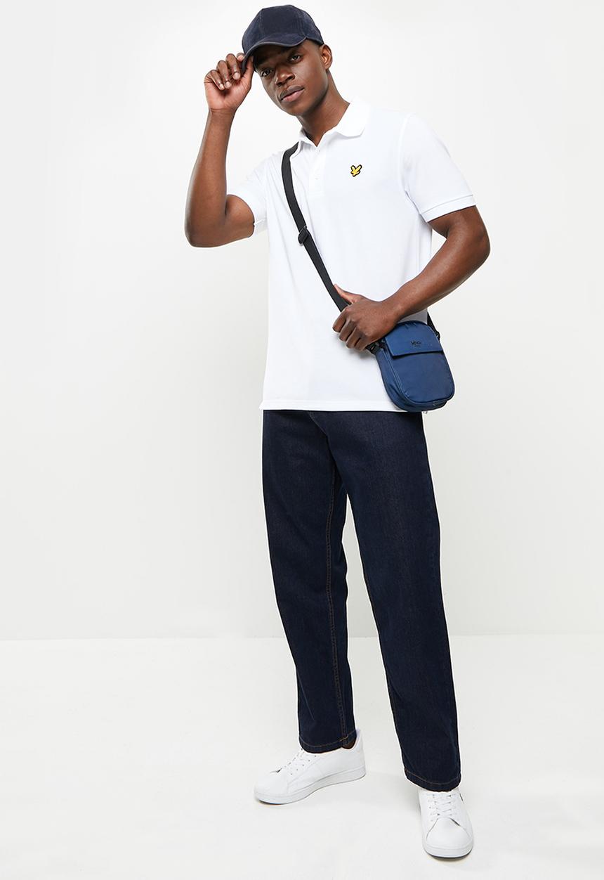 Lyle & Scott - Sleeve logo polo - white