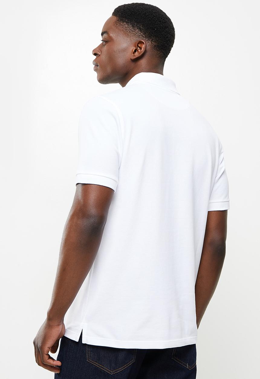 Lyle & Scott - Sleeve logo polo - white