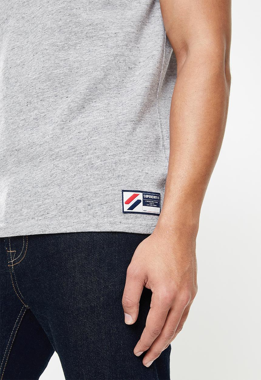 Superdry. - Sportstyle classic tee - grey