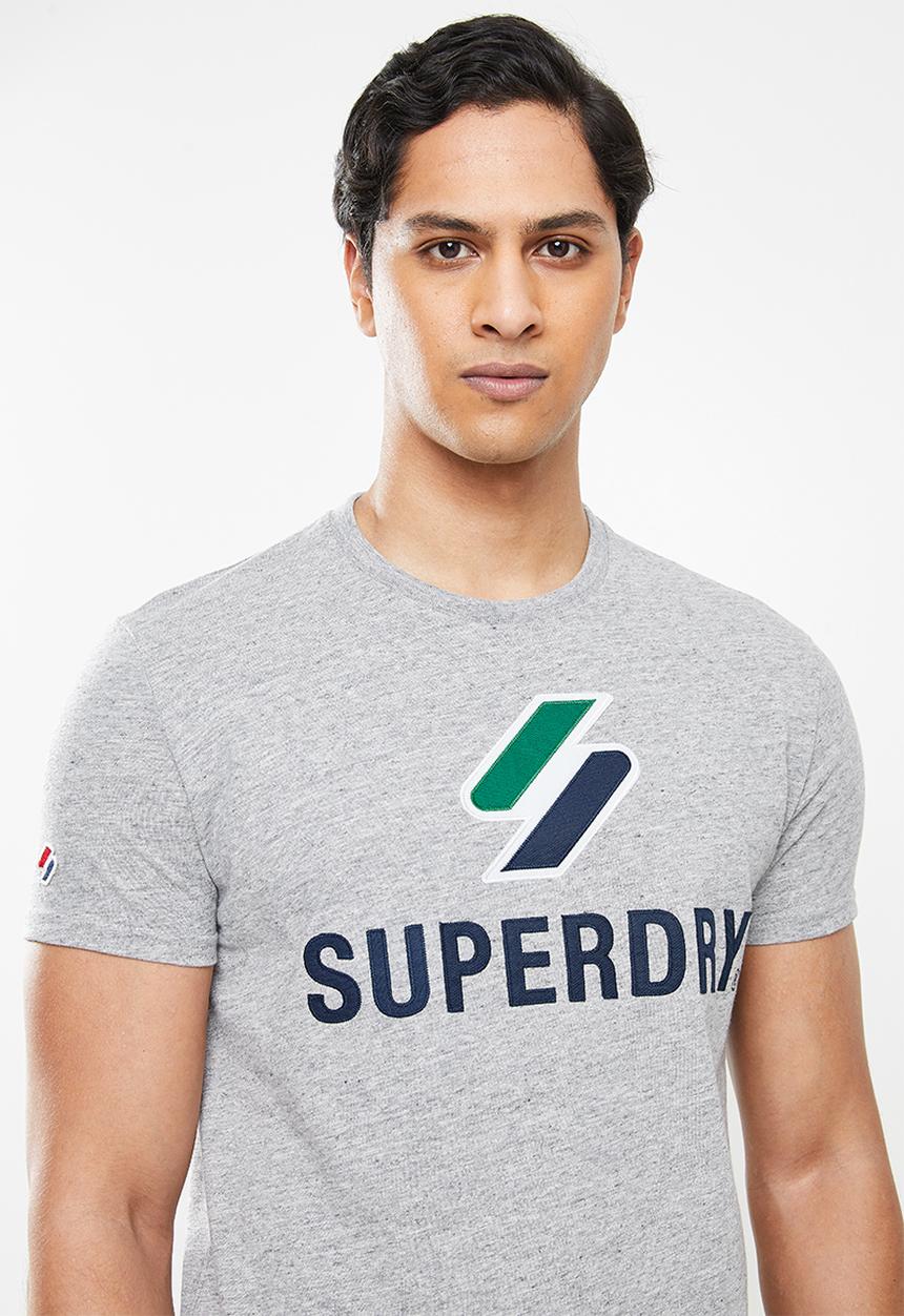 Superdry. - Sportstyle classic tee - grey