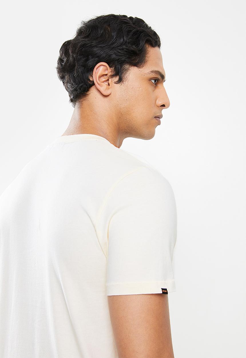 Superdry. - Workwear pocket tee - beige 