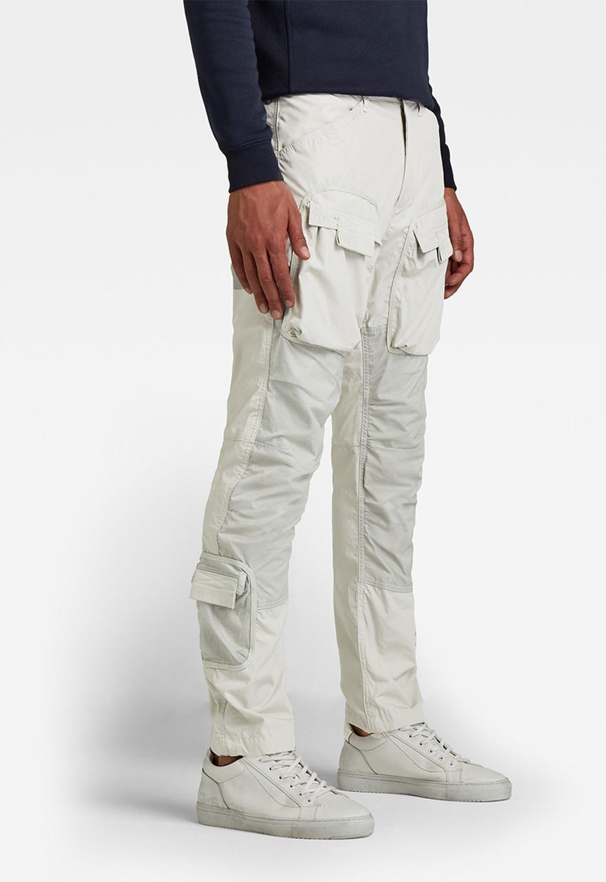 G-STAR - 3d straight tapered cargo - oyster blue