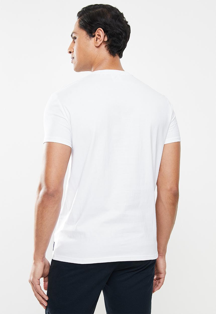 Superdry. - Sportstyle chenille tee - white 