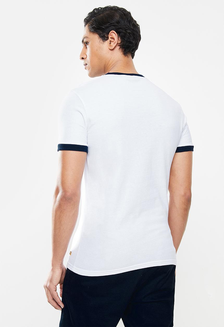 Superdry. - Workwear ringer tee - white